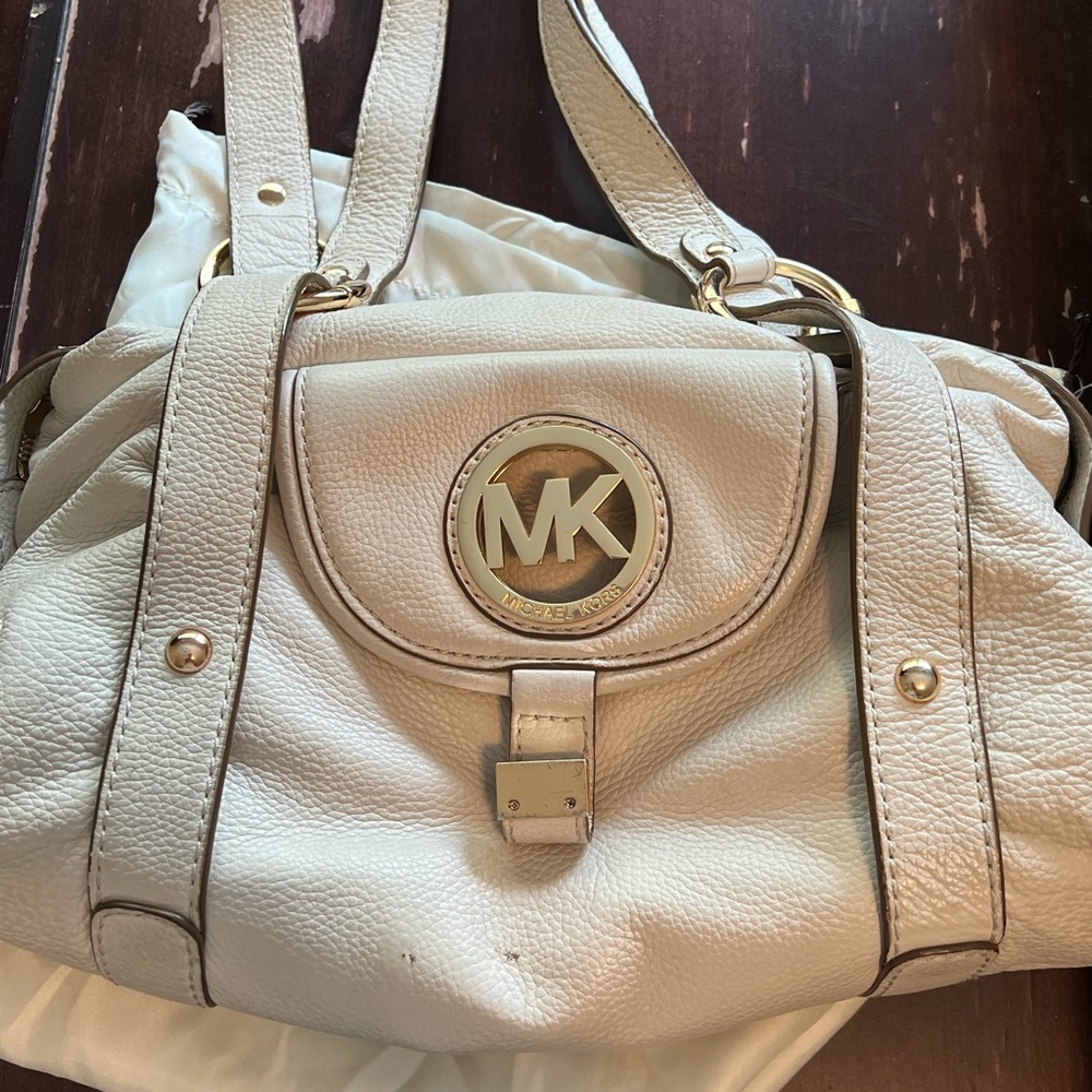 Michael Kors White Bag